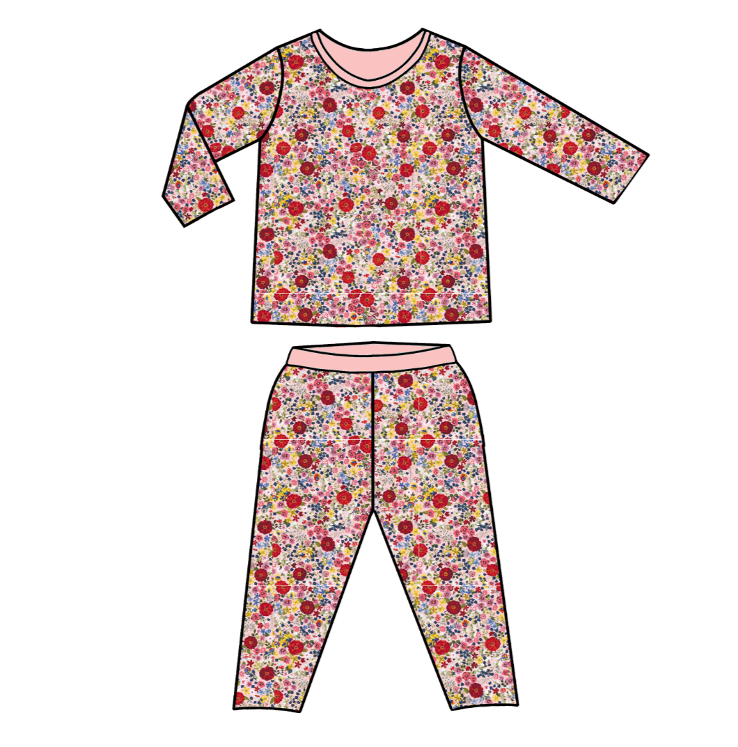 Florals Pink Pajama