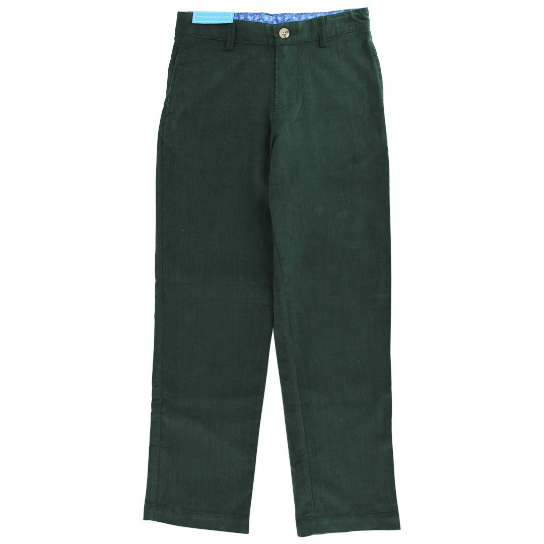 Our Forest Corduroy Pants bring texture and color to cooler-day dressing. The rich green tone adds a unique twist, while the soft, durable fabric keeps him comfortable all day