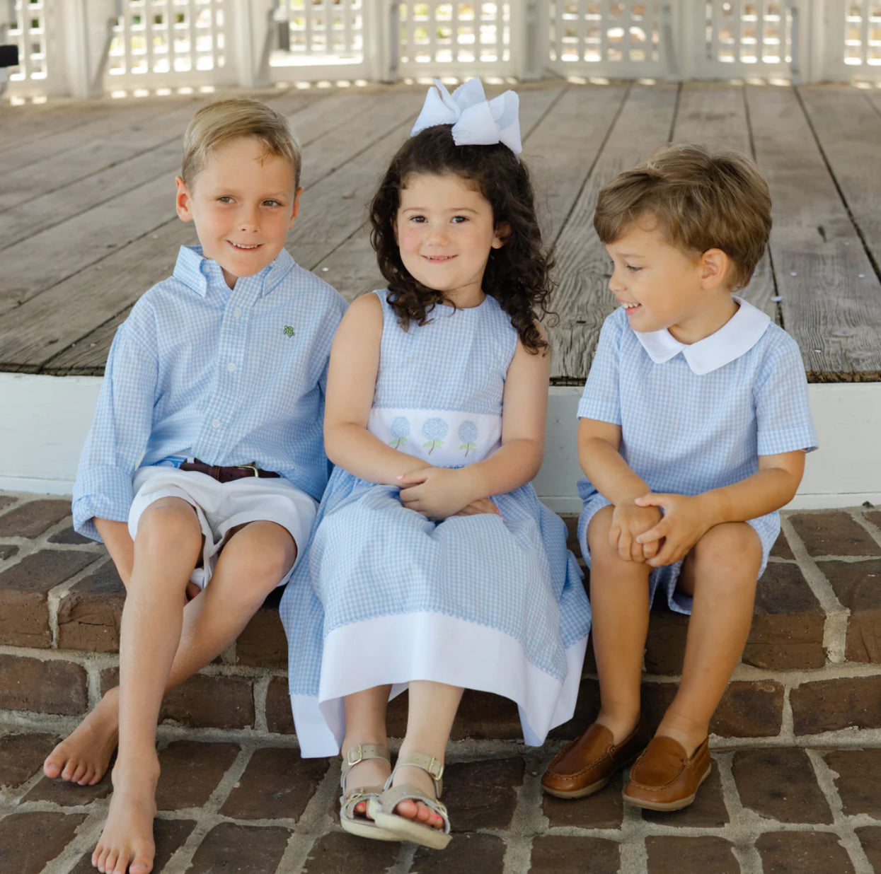 Blue Hydrangea Belle Dress