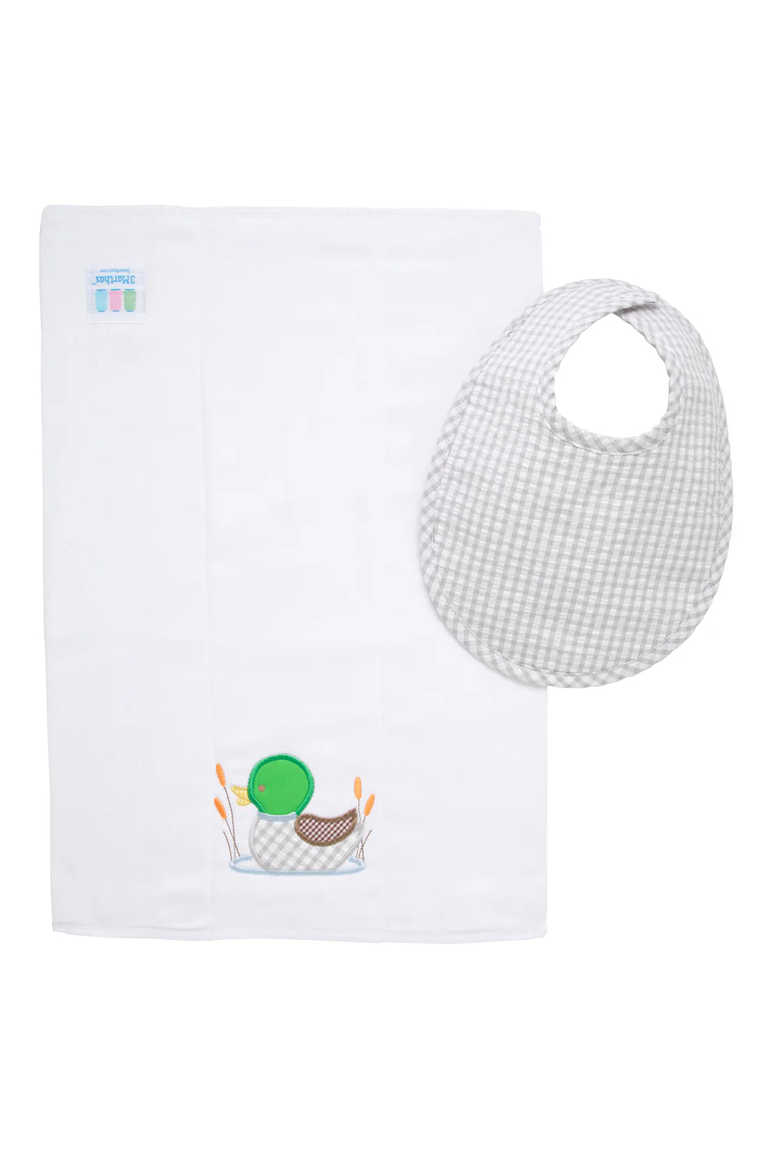 Mallard Basic Bib & Burp Boxed Set