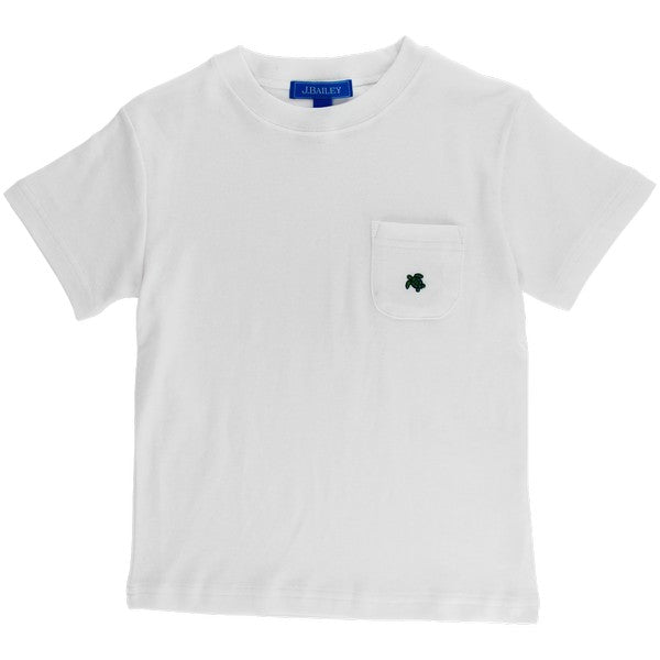 White Pocket Tee