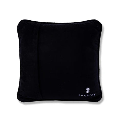 For the ones who know that sometimes, apathy is the ultimate vibe. This pillow is for those who say, ‘I’m pretty sure I don’t care at all,’ because when life gets overwhelming, it’s easier to just shrug it off and keep doing you.
Embroidered and backed in luxe velvet, we&