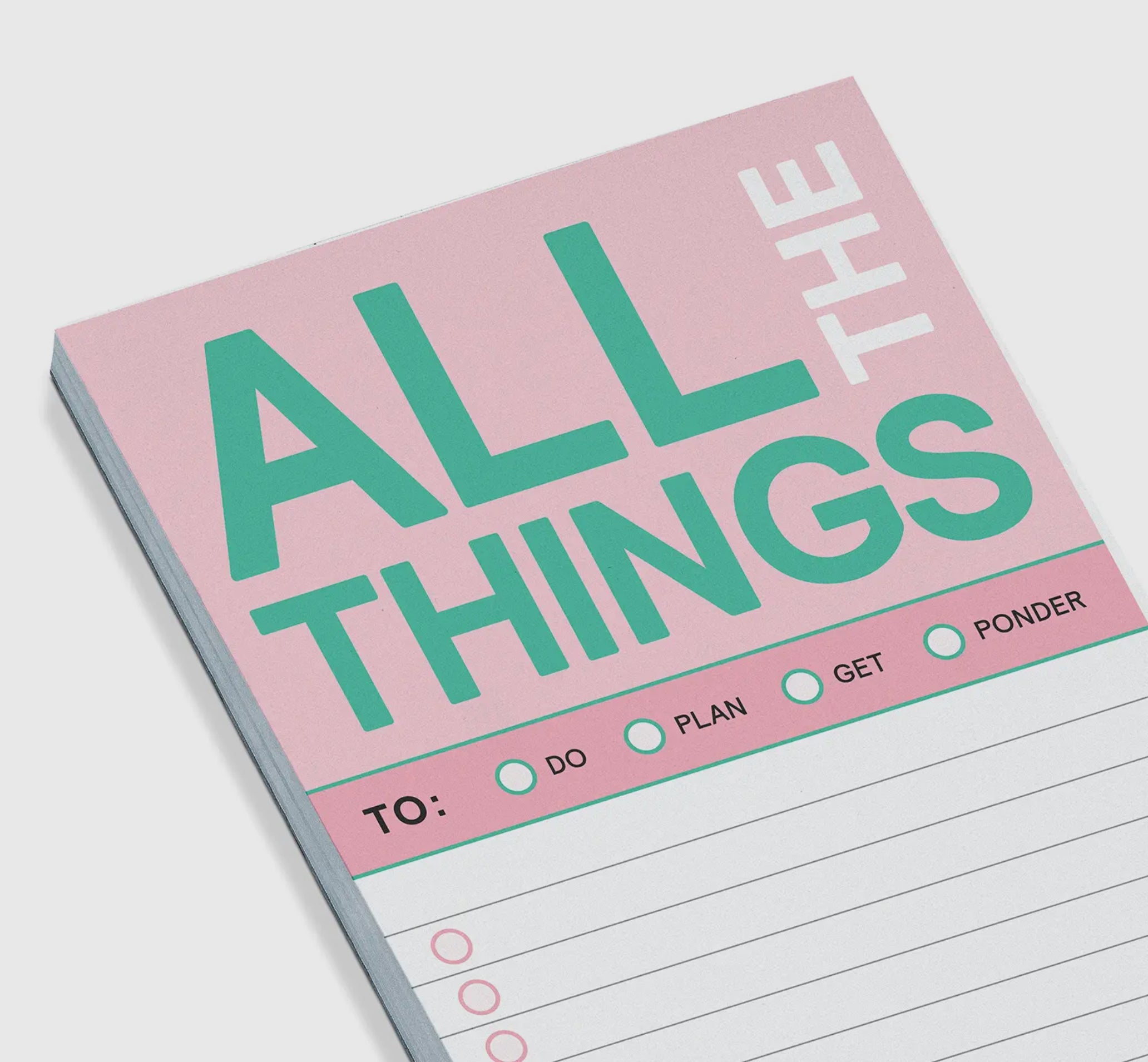 All The Things Make-a-List Pad