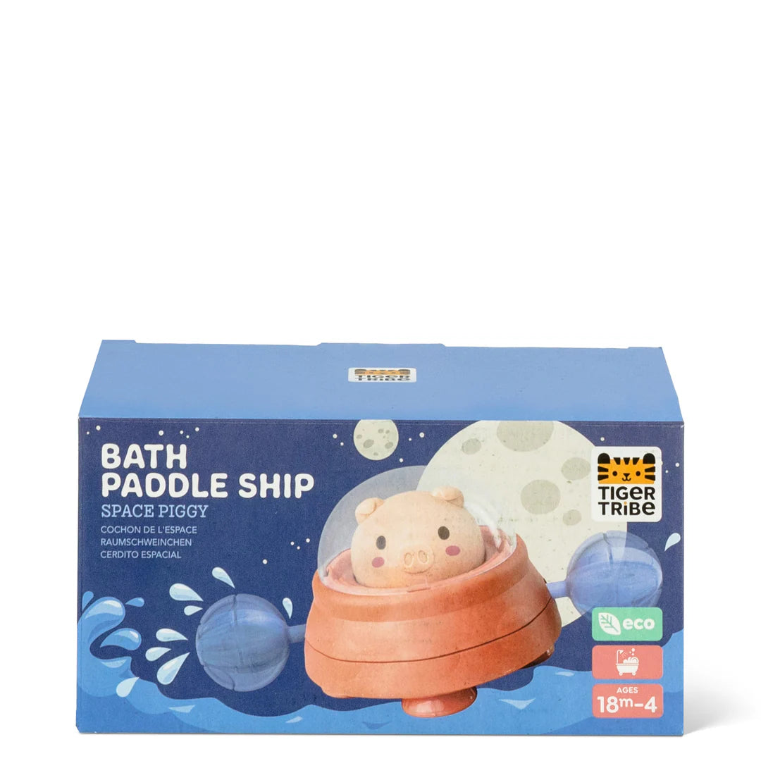 Bath Paddle Piggy Space Ship
