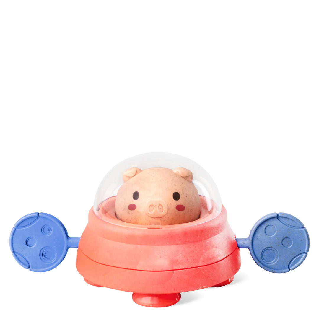 Bath Paddle Piggy Space Ship