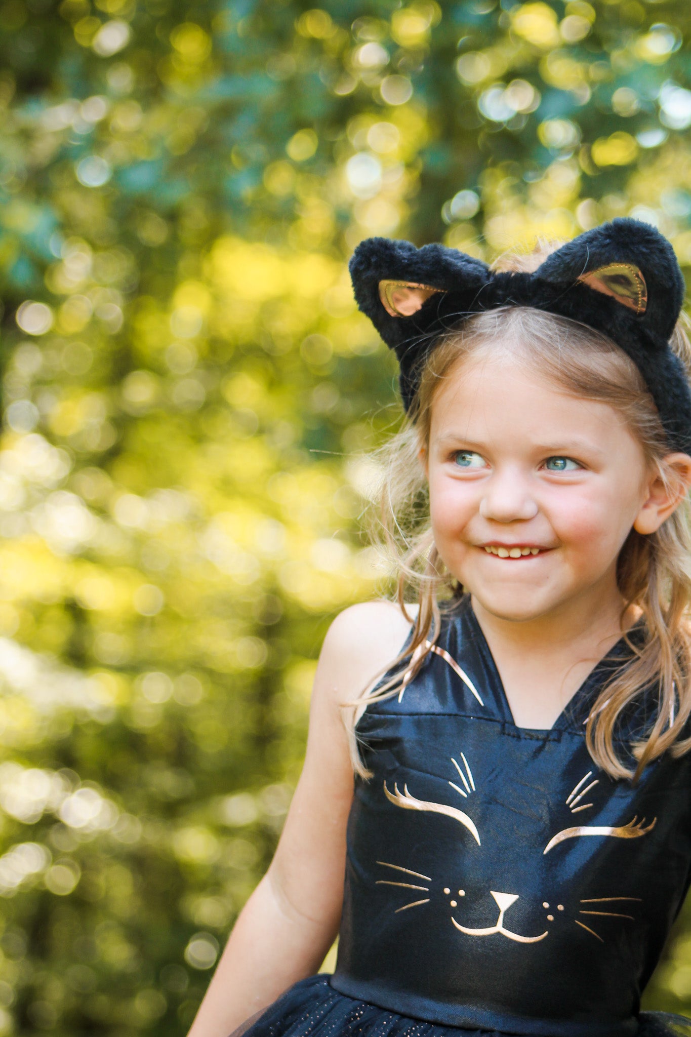 Black Cat Dress & Headpiece