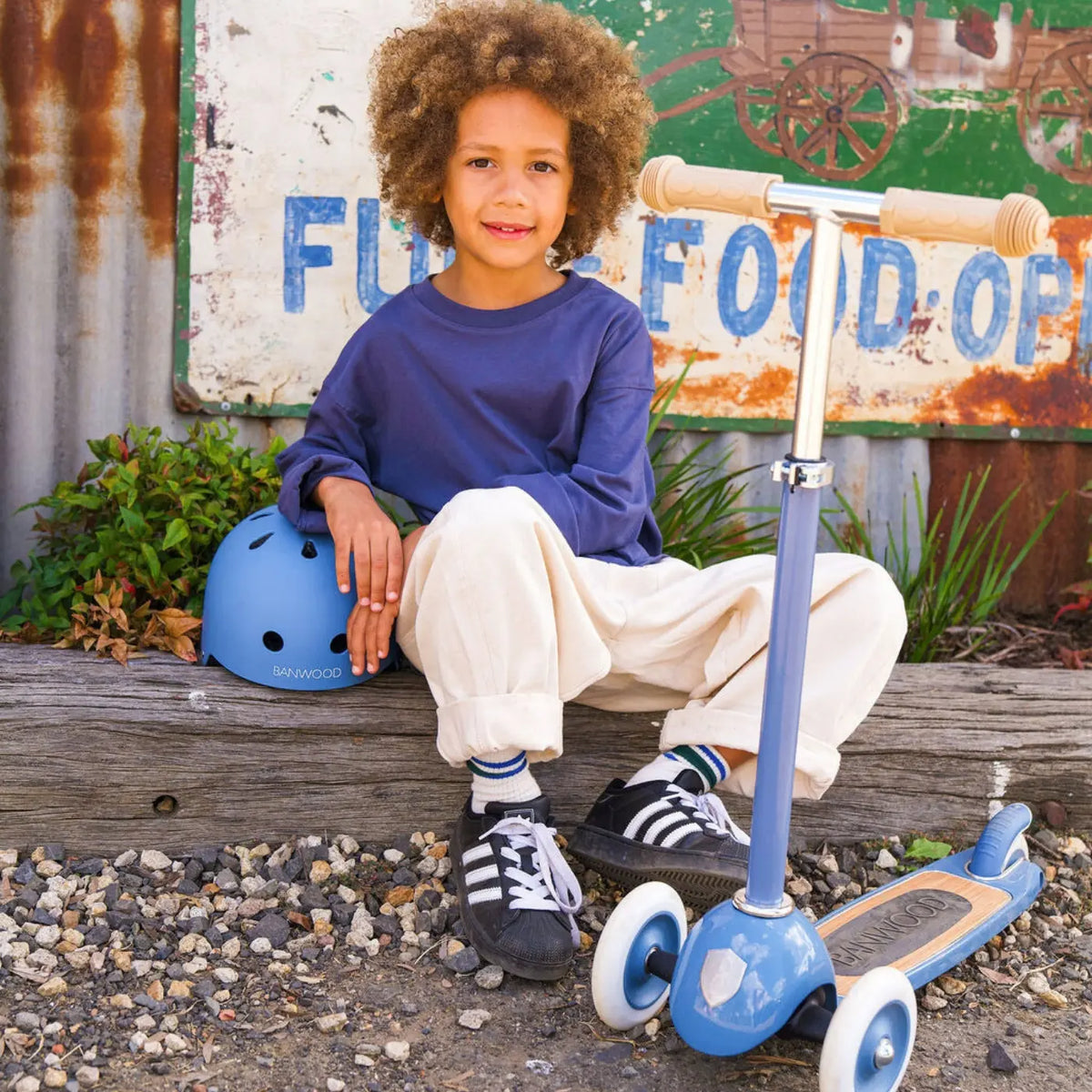 Banwood Scooter Vintage - Blue