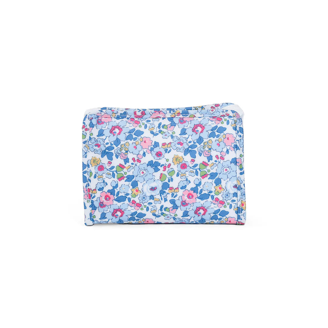 Our best-selling Roadies are our BFFs in the pouch world! This print is available in 3 sizes, our Large Roadie is made with a thin Eco-friendly matte coating, an inside slip pocket and exterior snap open zip tabs for a wider opening and an easier access.