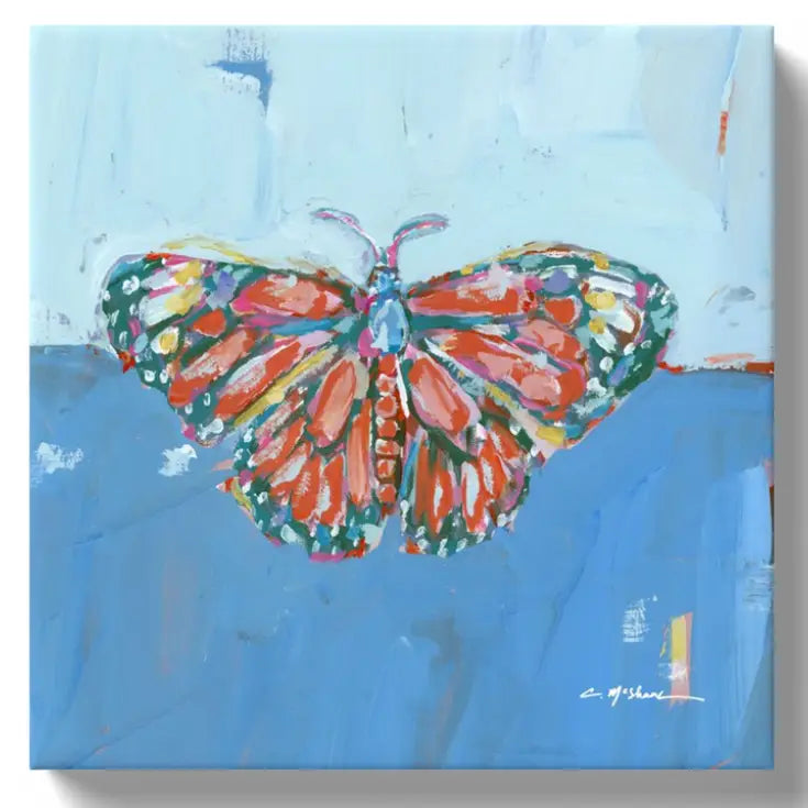 "Butterfly Kisses Iii" Canvas Print