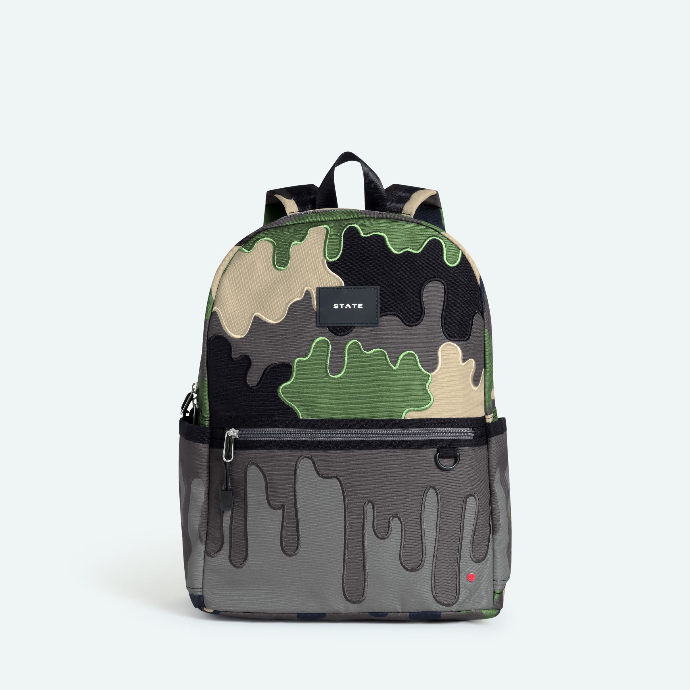 Kane Double Pocket Backpack - Camo Drip