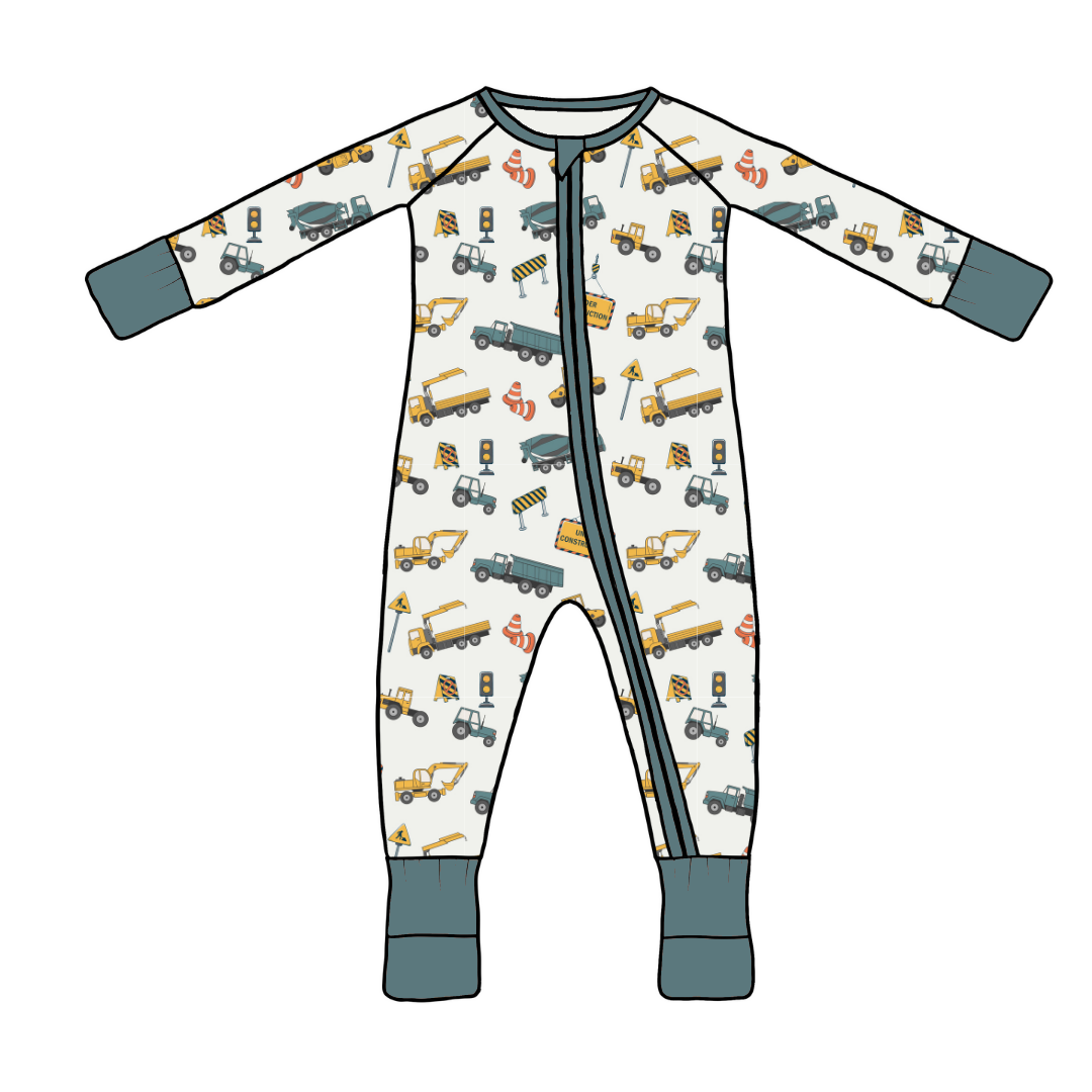 These Bestaroo convertible rompers are a must have! Designed with super soft viscose from bamboo, these coveralls will keep your babe cozy and snug all day and night. They feature 2-way zippers that make diaper changes a breeze! Available in super cute and whimsical prints.