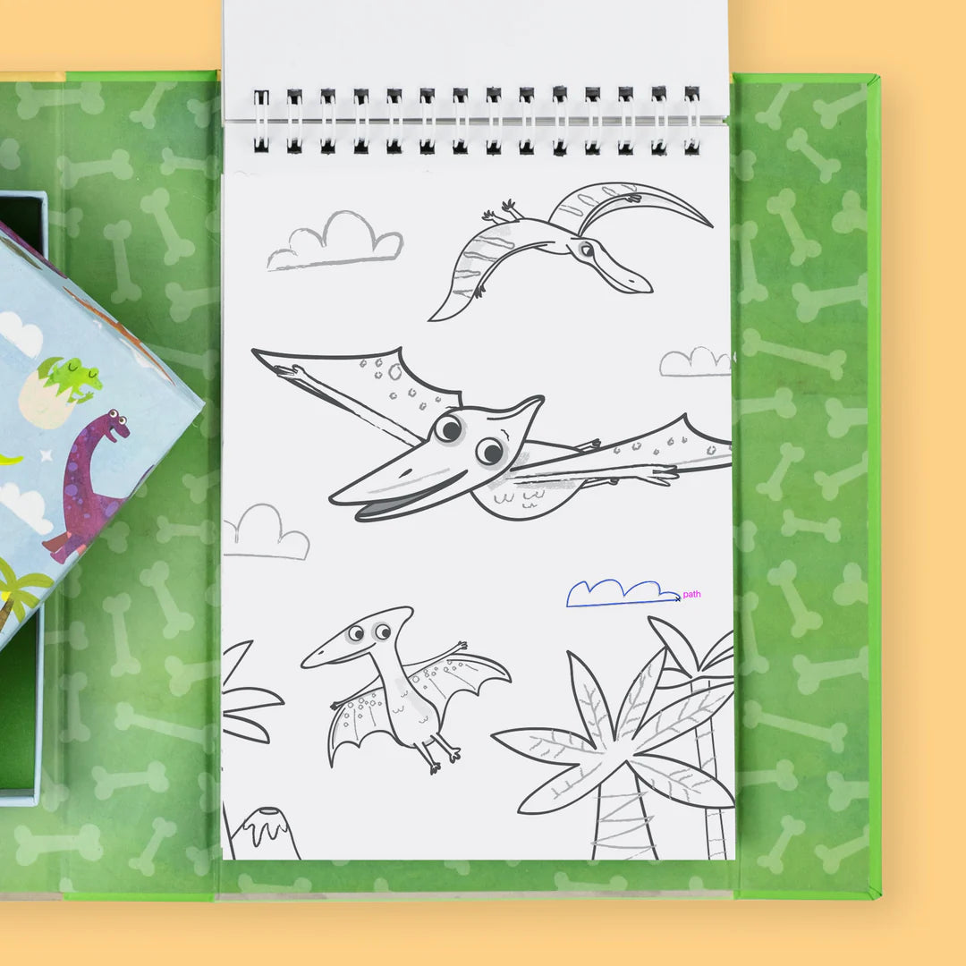 These beautifully illustrated coloring sets are jam-packed with activities, color markers and stickers. All designed to keep tigers happy on the go.