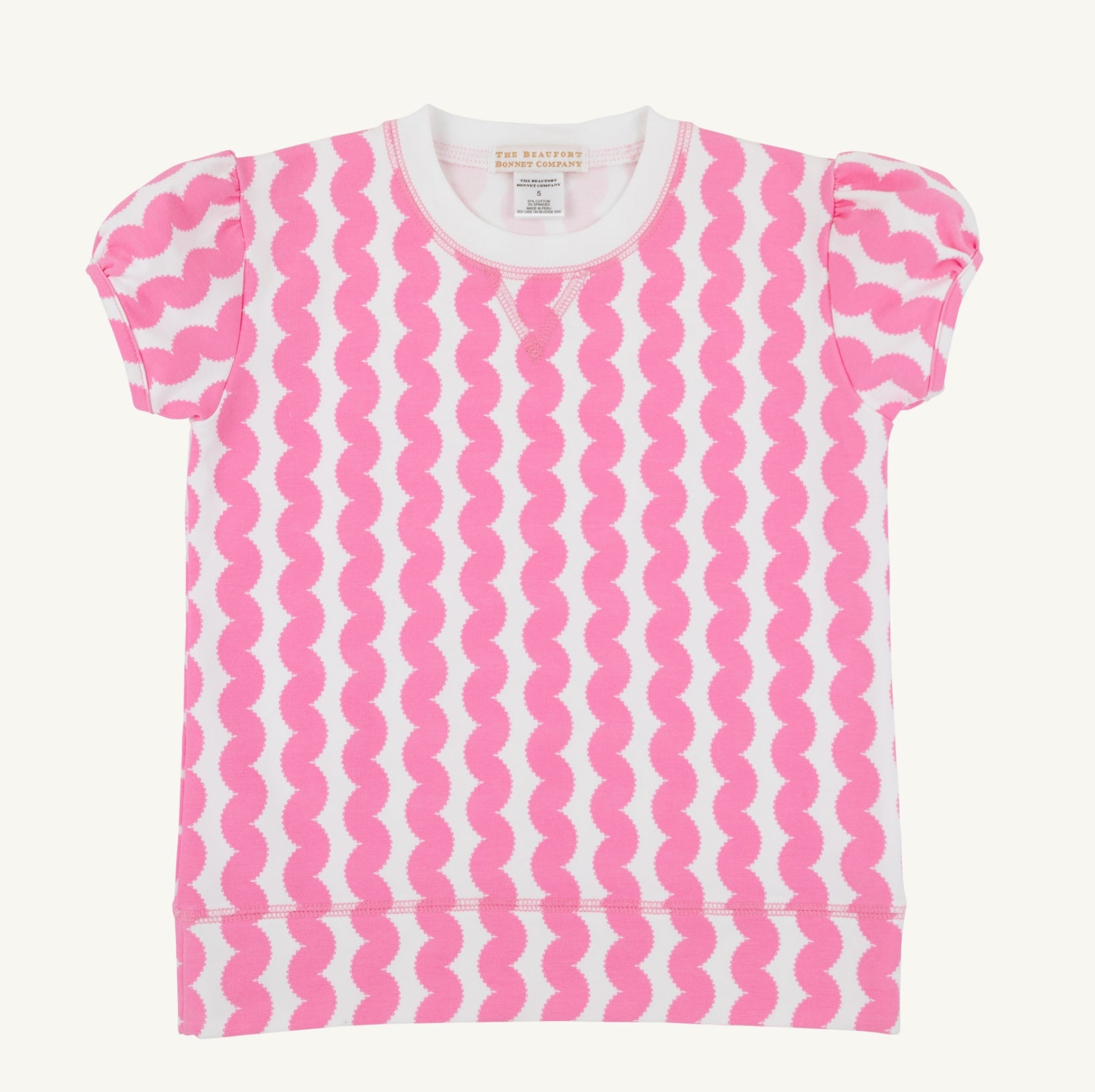 Cassidy Comfy Crewneck - Short Puff