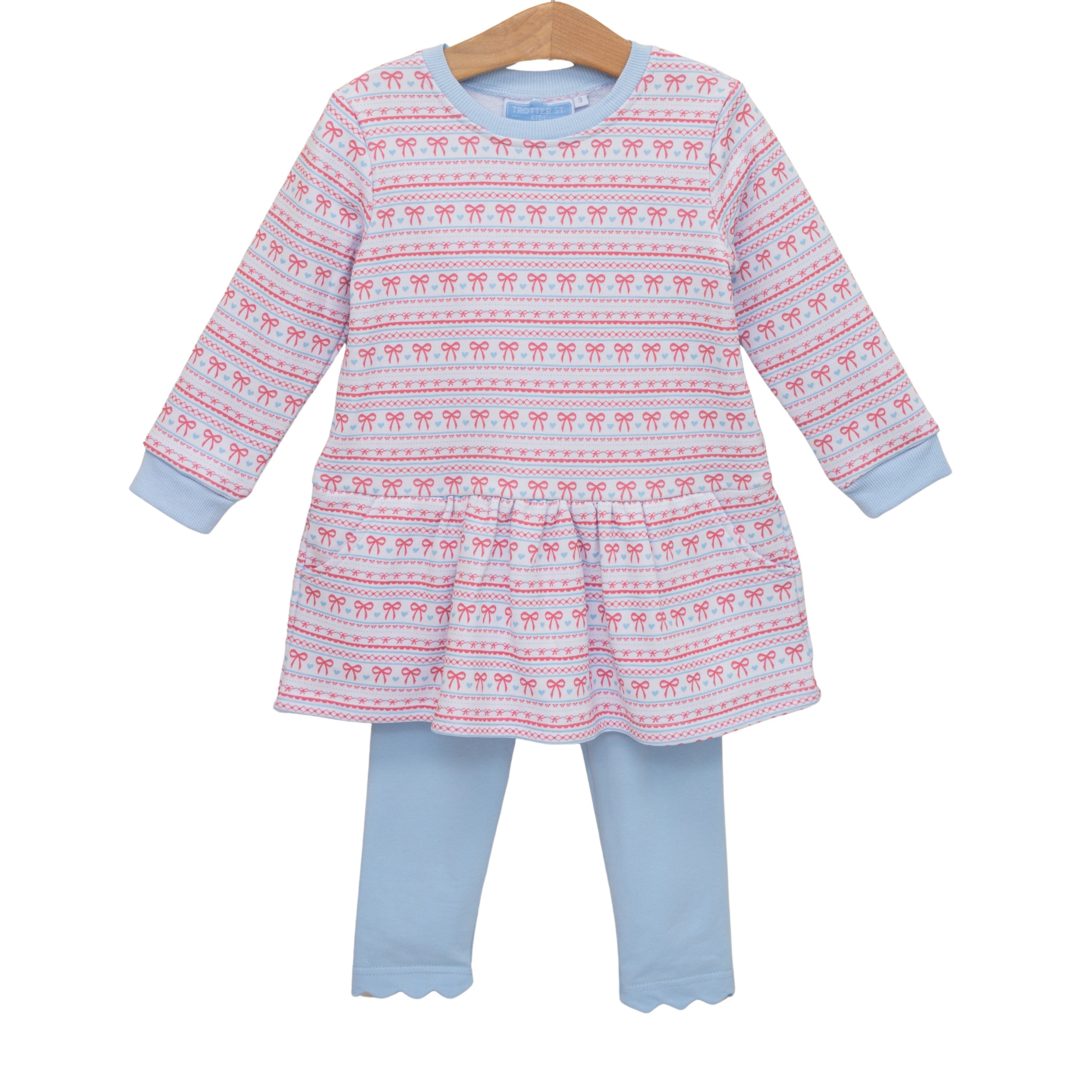 Sweetheart French Terry Tunic Set