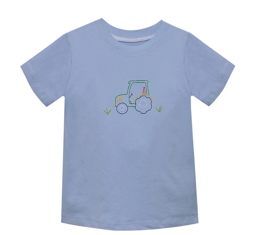 Make way for adventure in the Blue Forest Shirt! This boys&