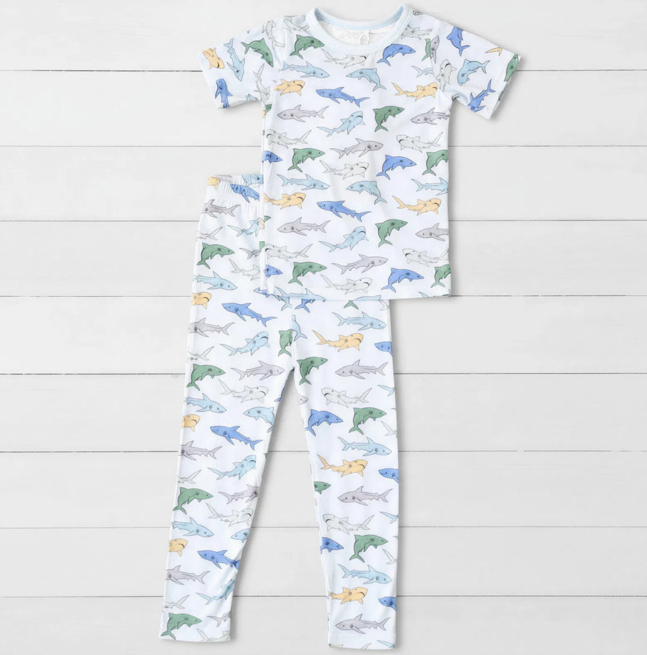 Shark Snuggles Short Sleeve Pajama