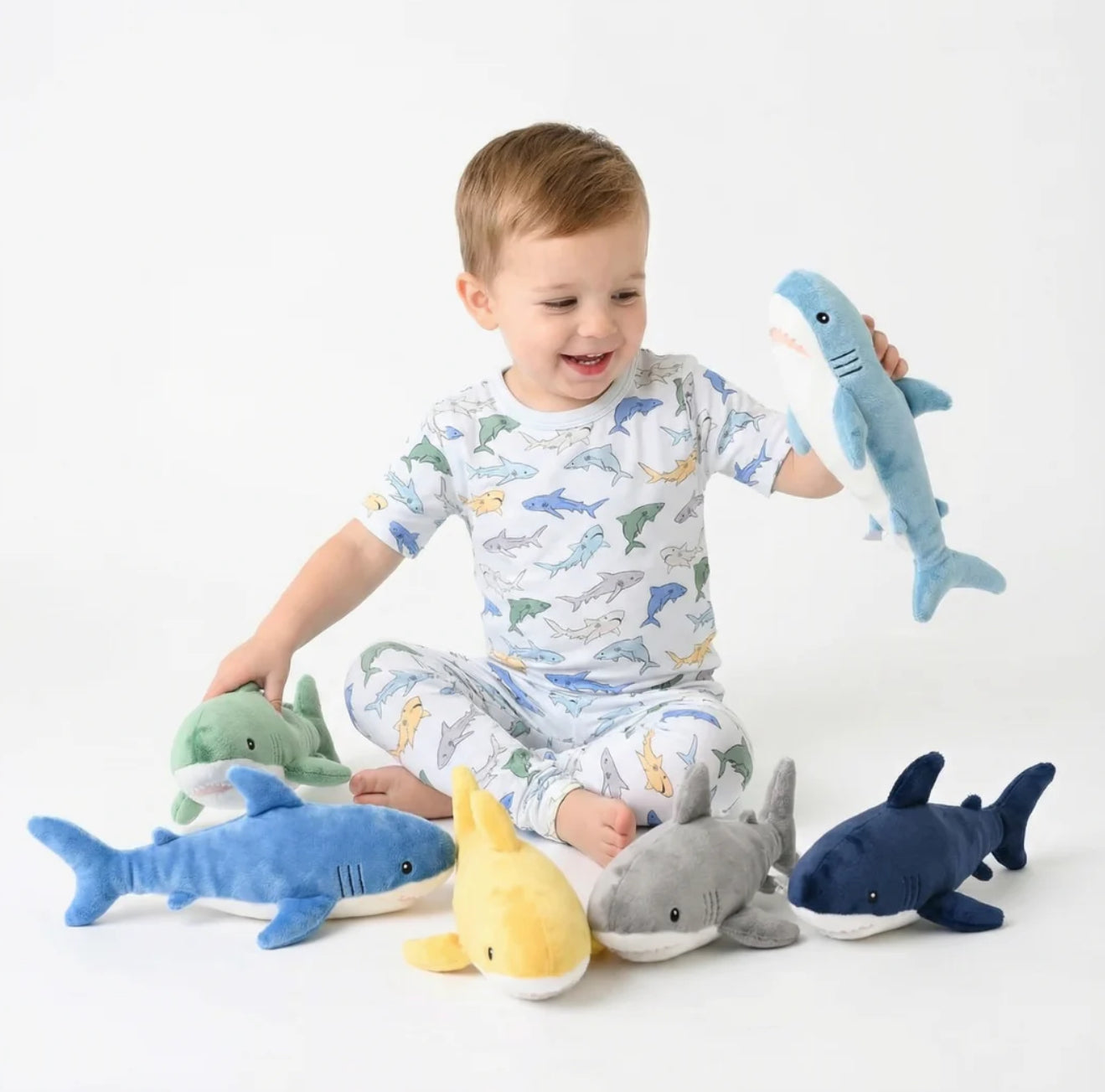 Shark Snuggles Short Sleeve Pajama