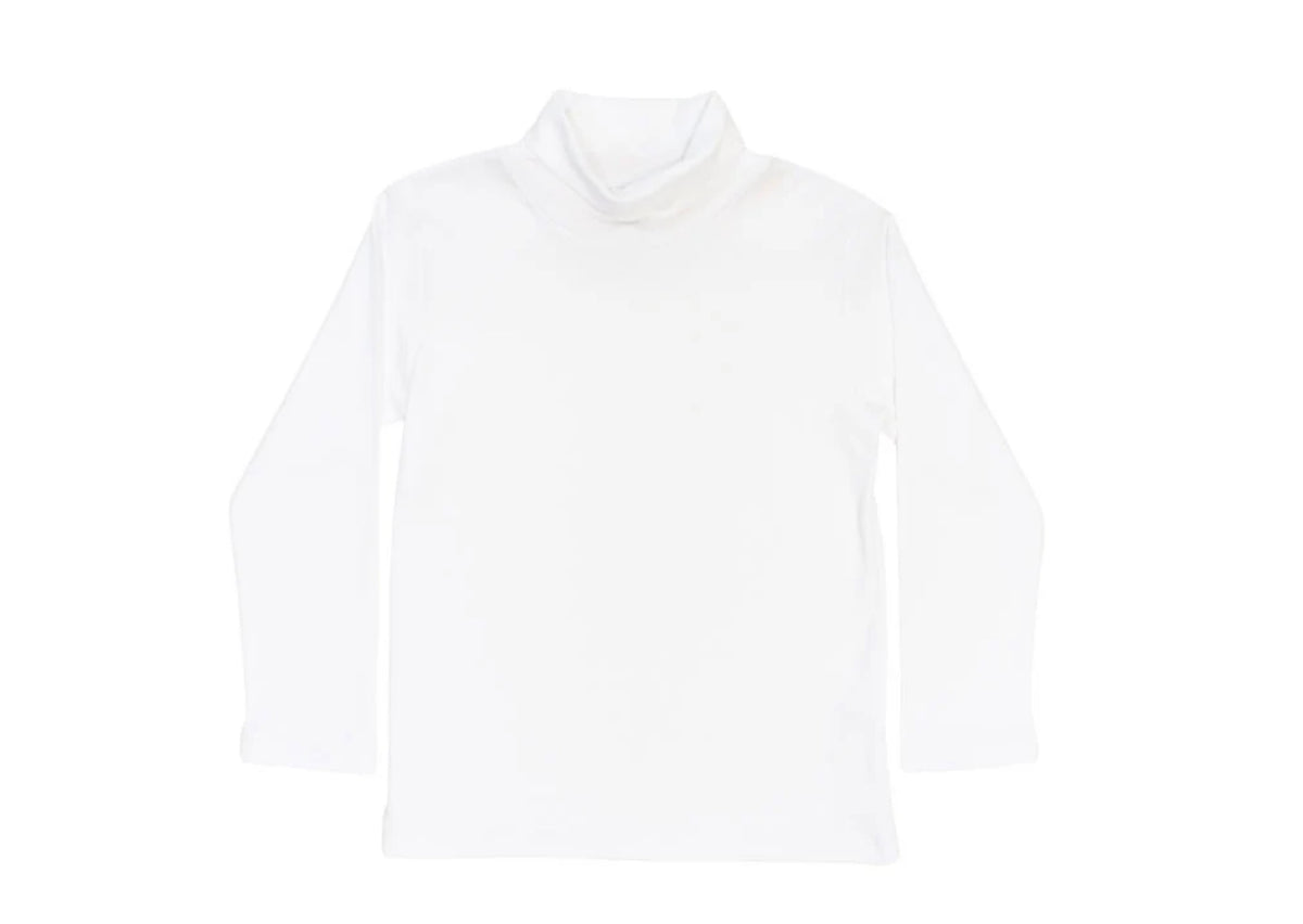 White Knit Turtleneck, Unisex