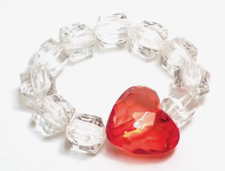 Rock Candy Bracelet with Heart
