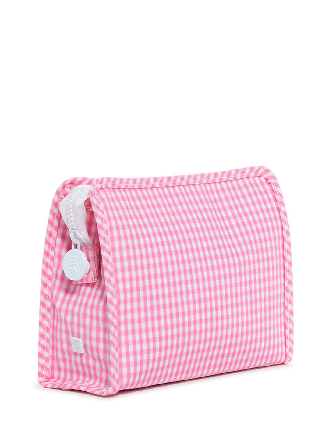 Our best-selling Roadies are our BFFs in the pouch world! This print is available in 3 sizes, our Large Roadie is made with a thin Eco-friendly matte coating, an inside slip pocket and exterior snap open zip tabs for a wider opening and an easier access.