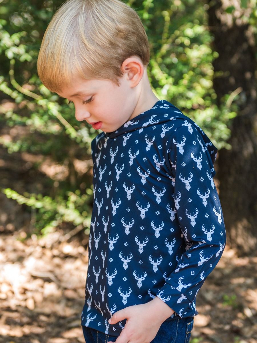 Little Lodge Performance Hooded Shirt