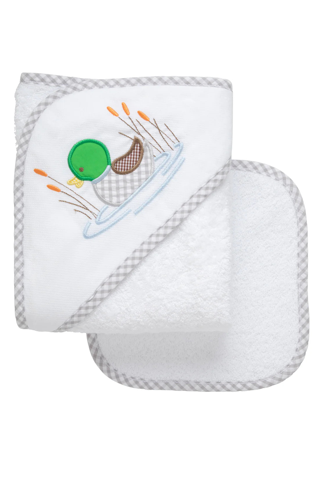 Mallard Baby Hooded Towel & Washcloth Set
