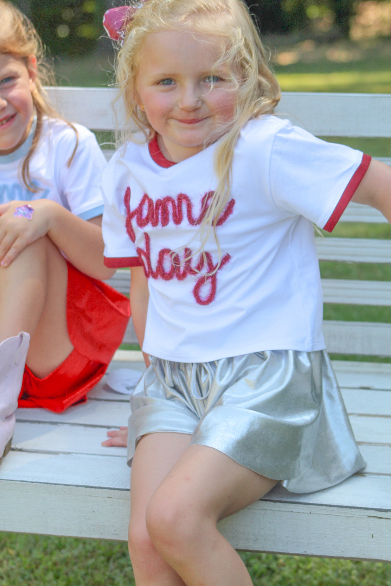 Butterfly Shimmer Flowy Shorts