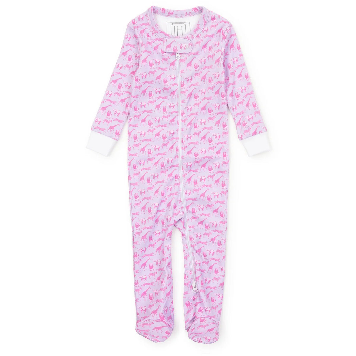 Parker Pink Savanna Safari Romper
