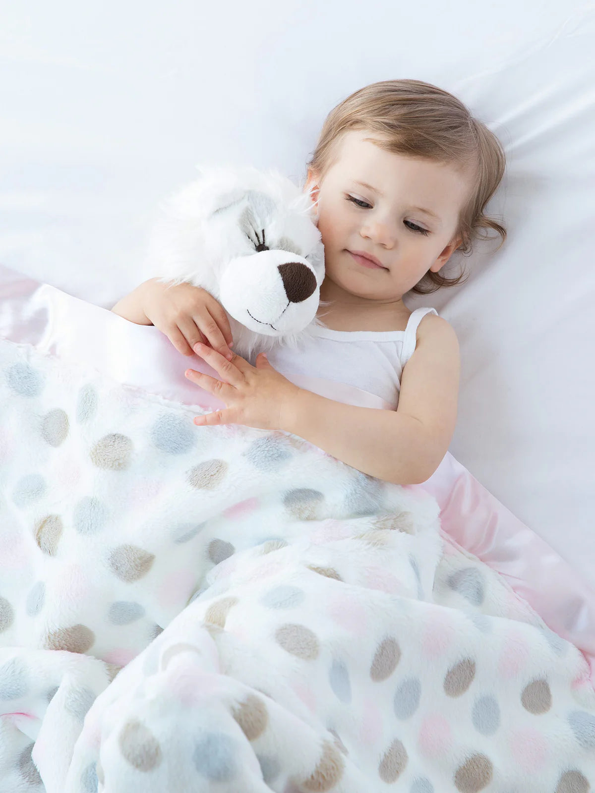 Luxe Dot Baby Blanket