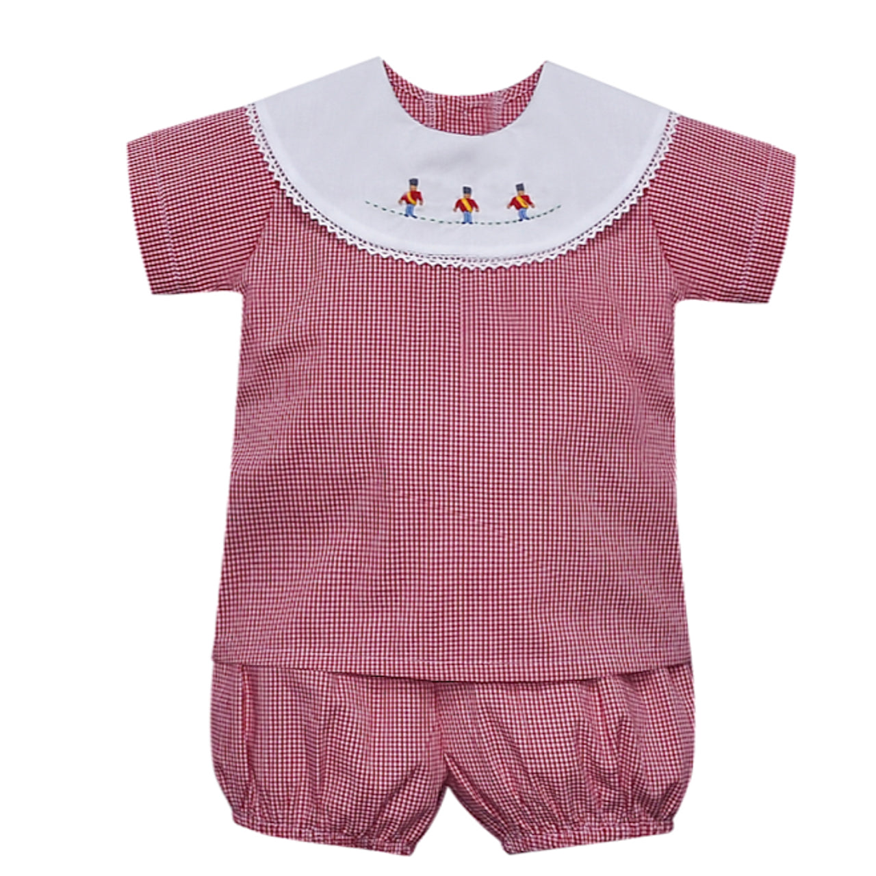 Royal Red Bailey Short Set - Soldier