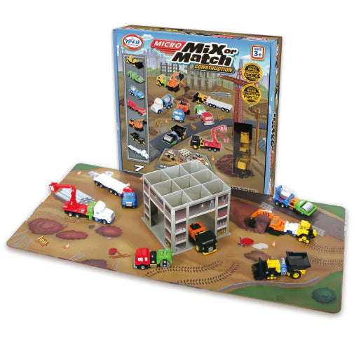 Magnetic Mix or Match Vehicles, Construction