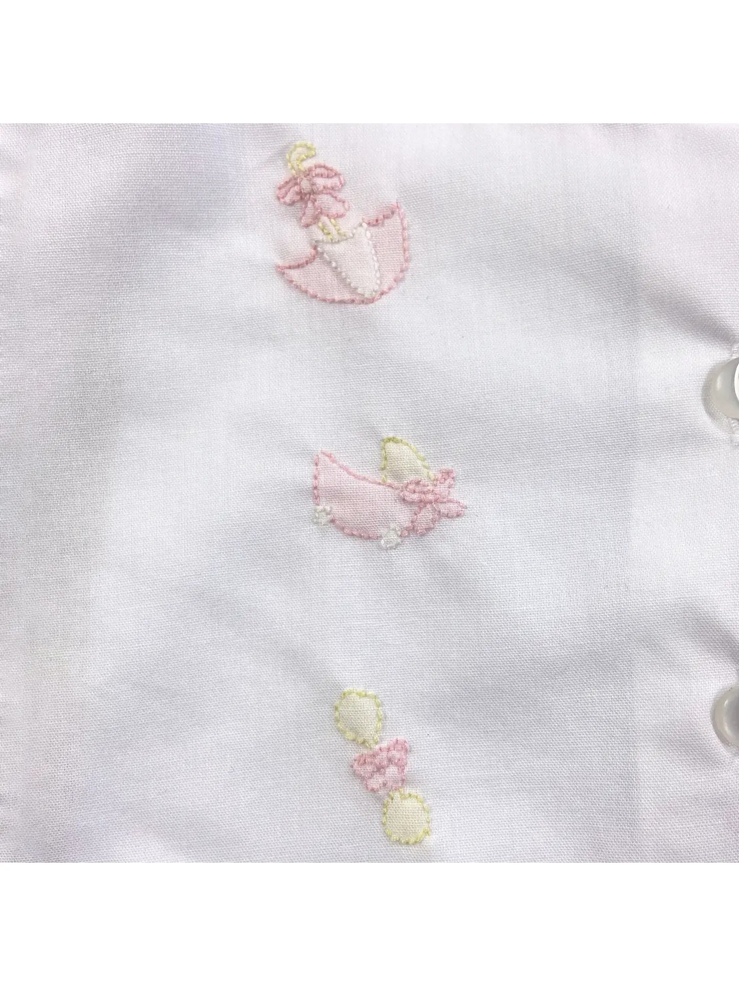 Nursery Shadow Stitch Baby Girl Diaper Set