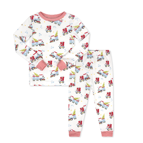 Sweet Pea PJ Set, All Aboard