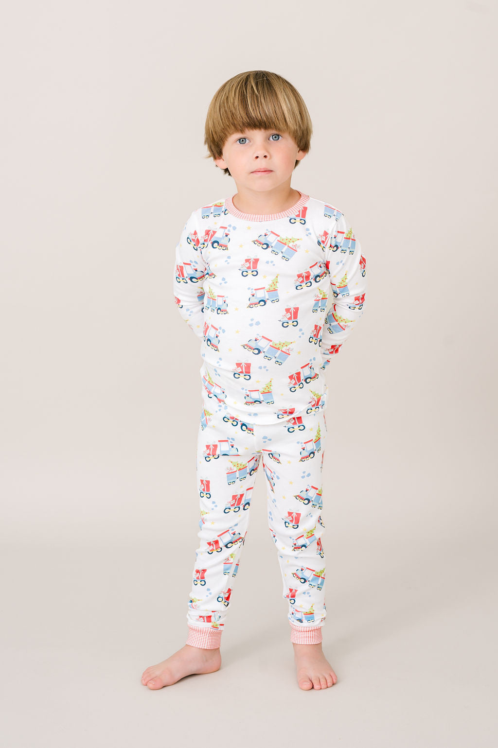 Sweet Pea PJ Set, All Aboard