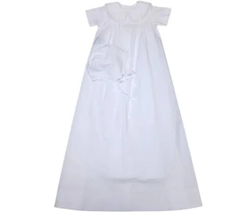 Eastyn Christening Gown with Matching Bonnet