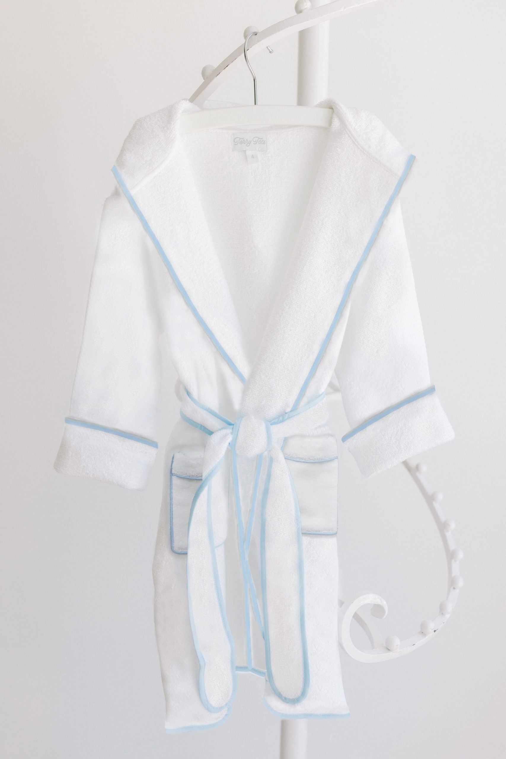 Blue Scallops Bathrobe