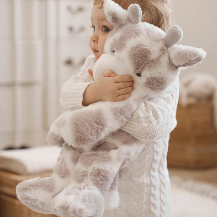 Giraffe Bedtime Huggie Plush Toy w/ Blanket