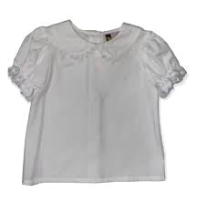Peter Pan Collared Ric Rac Trim Top