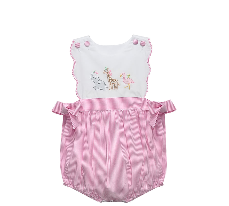 Pink Greer Girl Bubble- Party Animals