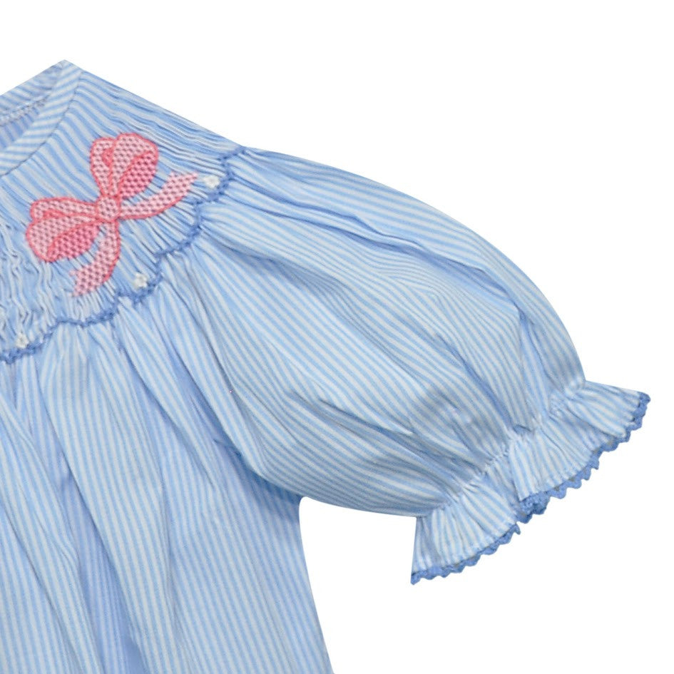 Blue Georgette Bloomer Set- Little Miss Bows