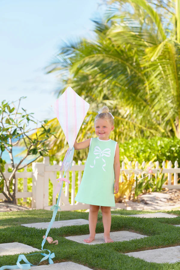 Sleeveless Elizas Appliqué Dress