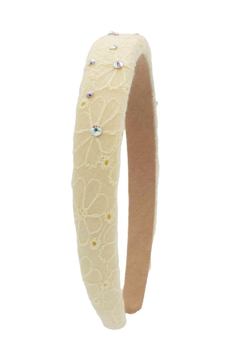 Crystallized Pad Eyelet Headband