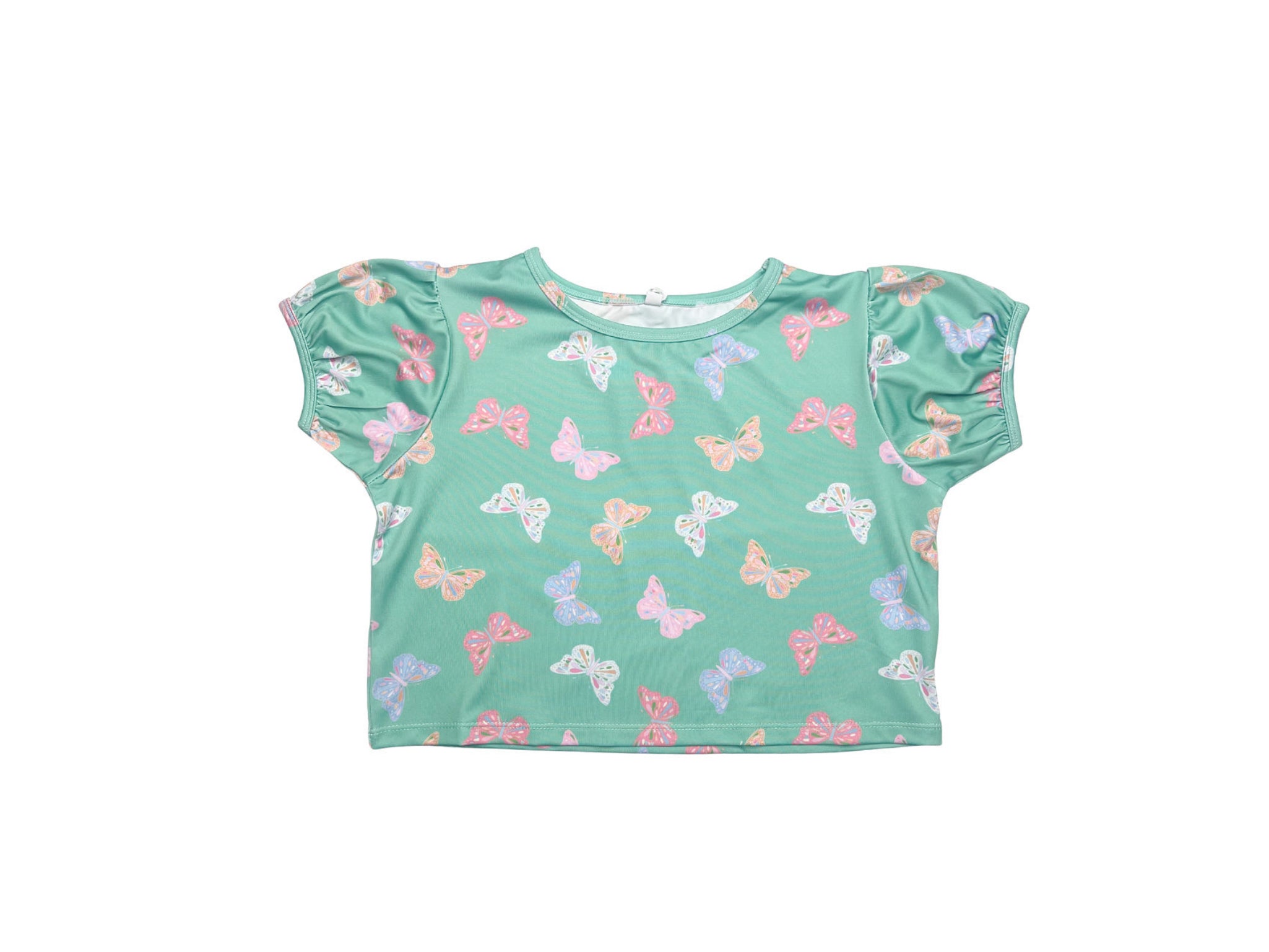 Butterfly Puff Sleeve Top