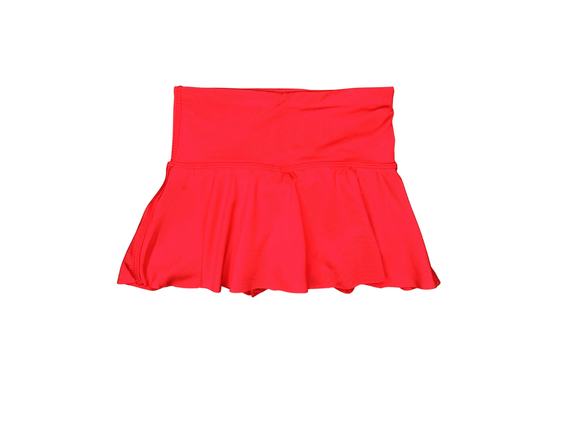 Red Active Skirt