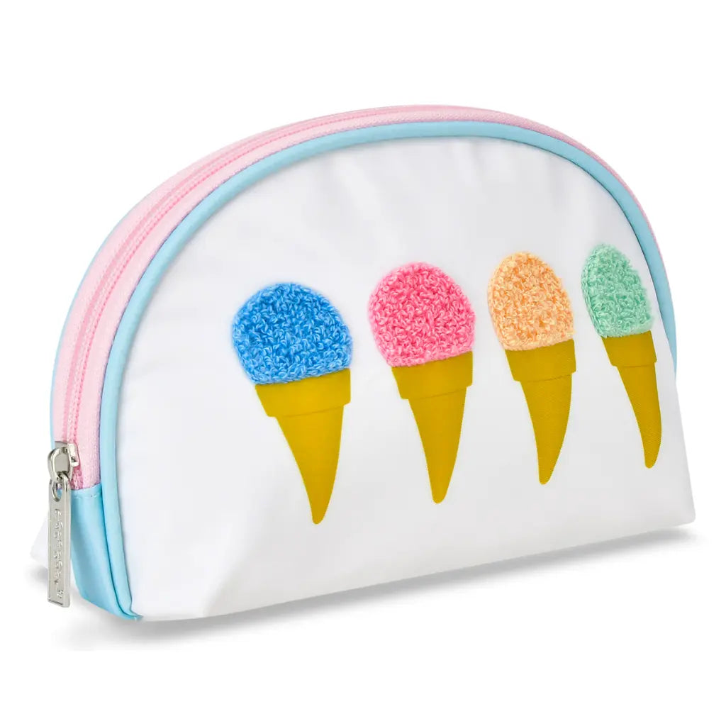 Sweet Scoops Oval Cosmetic Bag