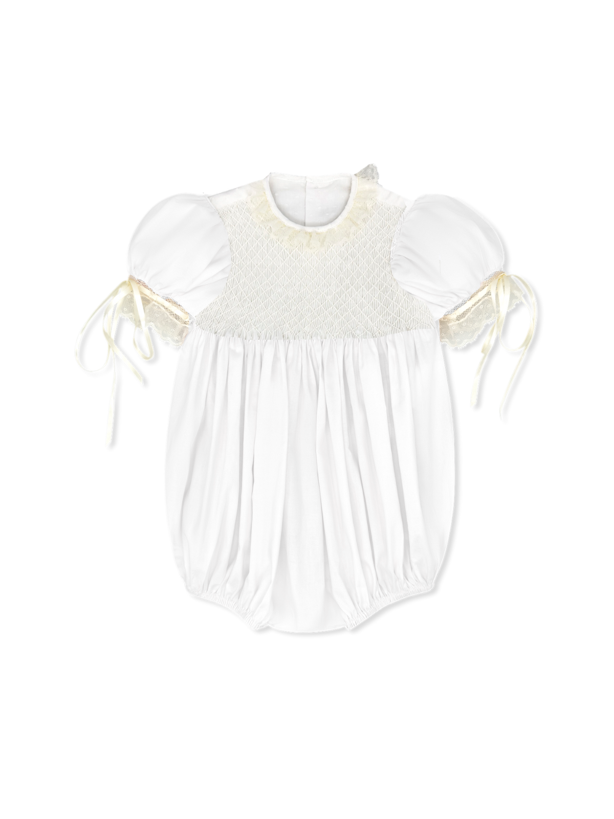 Margaret Bubble, Spring White Swiss Dot