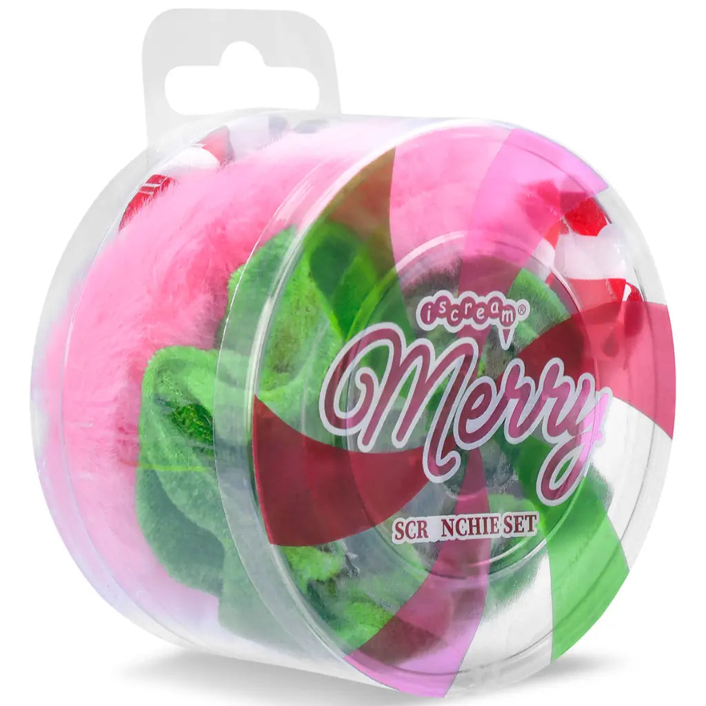 Merry Ornament Scrunchie Set