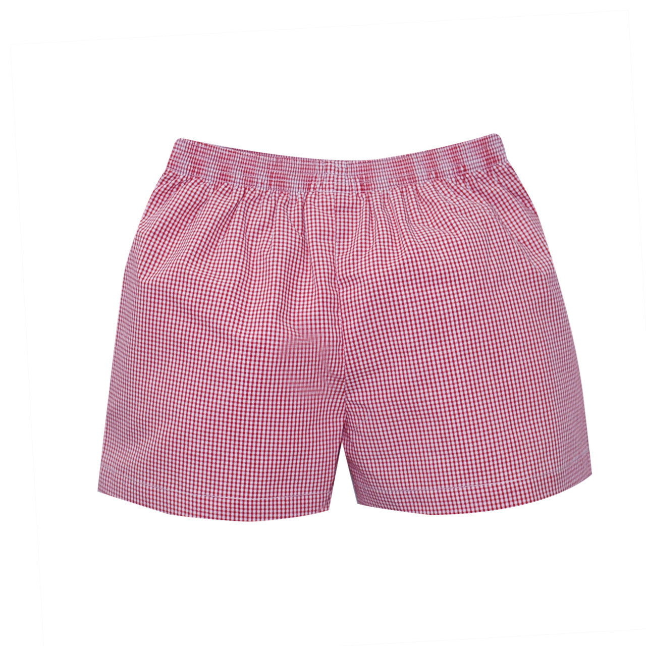 Bennett Red Gingham Short