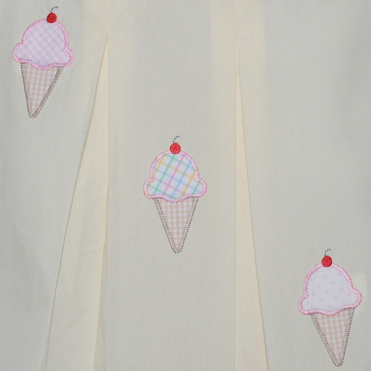 Scoop up something sweet with the Reesee Bloomer Set! This darling outfit features a flutter-sleeve top in pastel yellow, delicately embroidered with adorable ice cream cones in soft sherbet shades. Paired with matching bloomers for an easy, breezy outfit that’s as cute as it is comfy. A must-have for the girly girl who loves sprinkles and sunshine.