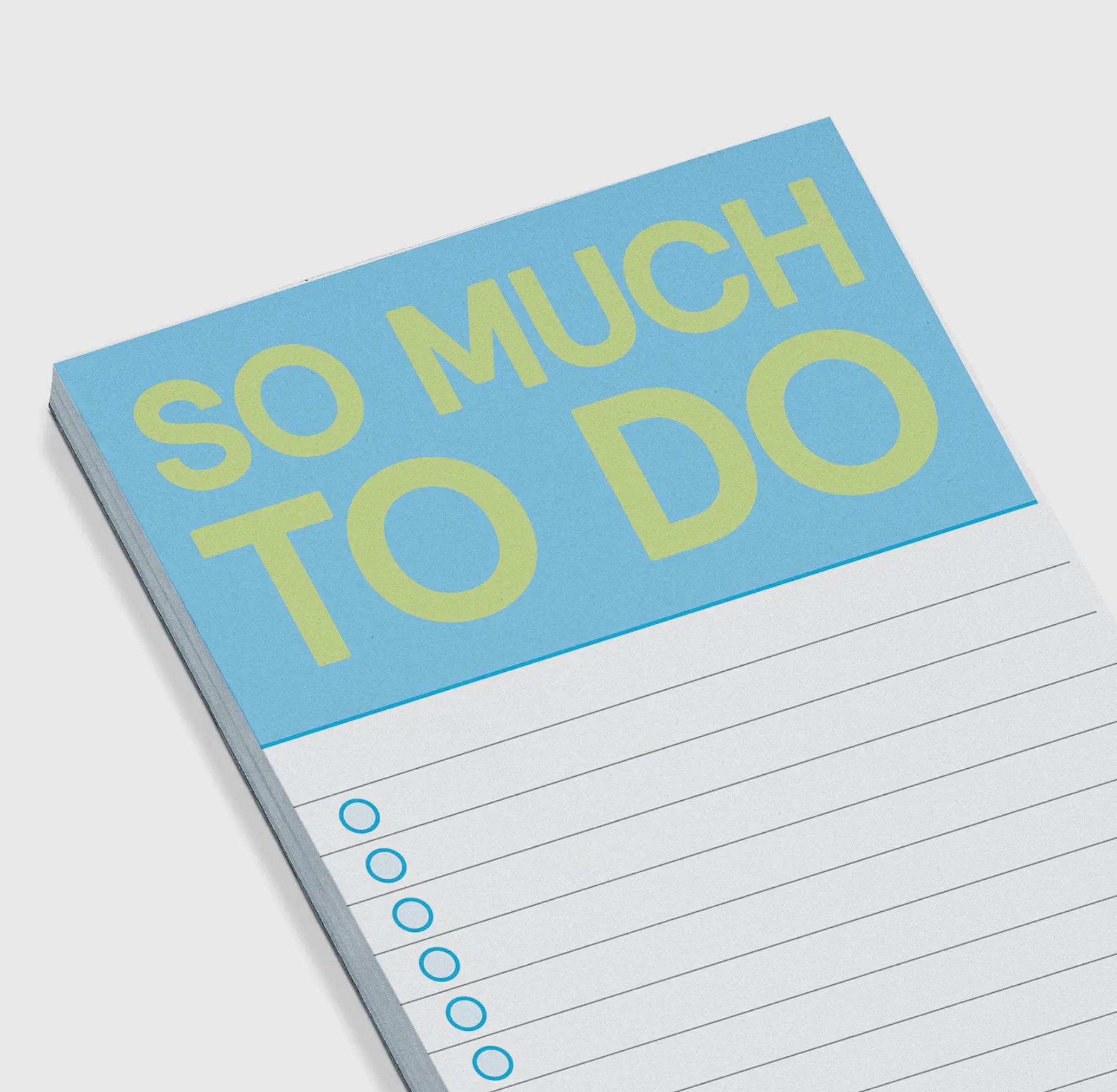 So Much To Do Make-A-List Pad